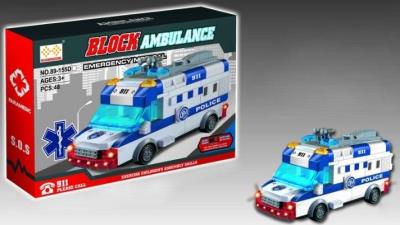 Opakowanie Klocki policja