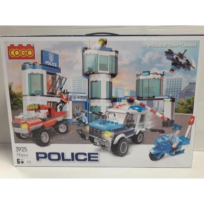 Opakowanie Klocki policyjne 731 elementów