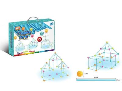Opakowanie Klocki Rurki 86el