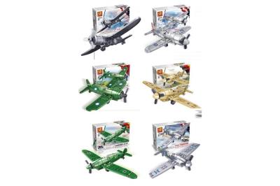 Opakowanie Klocki samoloty 20el MIX