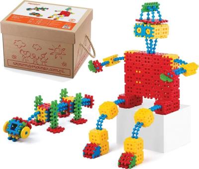 Opakowanie Klocki Świat robotów 258 el. karton
