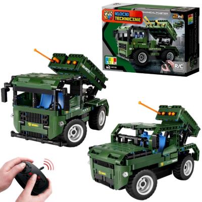 Opakowanie Klocki techniczne R/C wyrzutnia rakiet