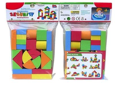 Opakowanie Klocki z pianki eva 30el.