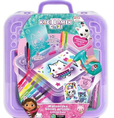 Opakowanie Koci Domek Gabi. Walizeczka kociej artystki