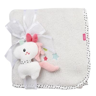 Opakowanie Kocyk z maskotką Jednorożec