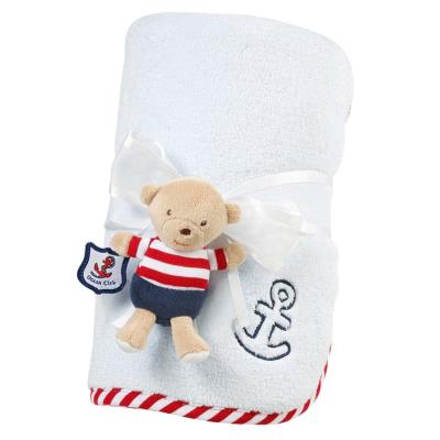 Opakowanie Kocyk z maskotką Miś