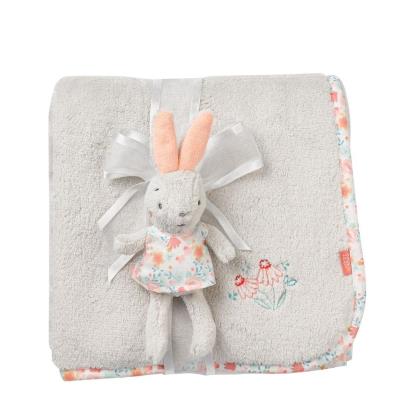 Opakowanie Kocyk z maskotką zajączek