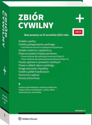 Okładka książki Kodeks cywilny. Kodeks postępowania cywilnego. Dochodzenie roszczeń w postępowaniu grupowym. Kodeks rodzinny i opiekuńczy. Prawo prywatne międzynarodo