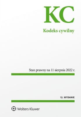 Kodeks cywilny. Przepisy. Autor: Opracowanie zbiorowe. SmakLiter.pl Okładka książki Kodeks cywilny. Przepisy