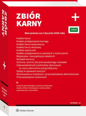 Kodeks karny. Kodeks postępowania karnego. Kodeks karny wykonawczy. Kodeks karny skarbowy. Kodeks wykroczeń. Kodeks postępowania w sprawach o wykrocze. Autor:   Praca zbiorowa. SmakLiter.pl Okładka książki Kodeks karny. Kodeks postępowania karnego. Kodeks karny wykonawczy. Kodeks karny skarbowy. Kodeks wykroczeń. Kodeks postępowania w sprawach o wykrocze