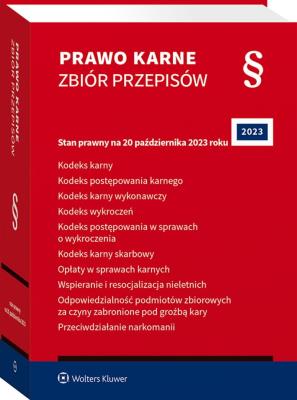 Okładka książki Kodeks karny. Kodeks postępowania karnego. Kodeks karny wykonawczy. Kodeks wykroczeń. Kodeks postępowania w sprawach o wykroczenia. Kodeks karny skarb