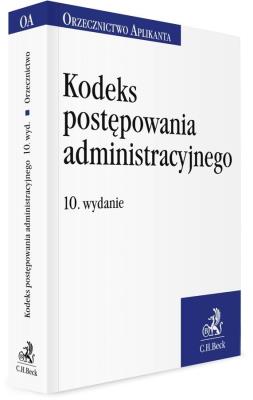 Okładka książki Kodeks postępowania administracyjnego