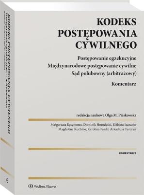 Okładka książki Kodeks postępowania cywilnego. Postępowanie egzekucyjne. Tom III. Komentarz