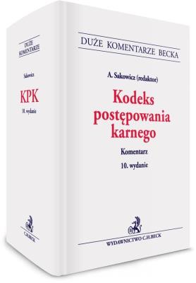 Kodeks postępowania karnego. Komentarz. Autor: Sakowicz Andrzej. SmakLiter.pl Okładka książki Kodeks postępowania karnego. Komentarz