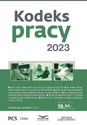 Kodeks pracy 2023. Autor:   Praca zbiorowa. SmakLiter.pl Okładka książki Kodeks pracy 2023
