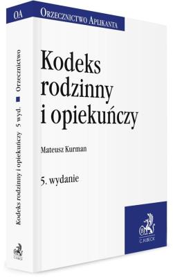 Okładka książki Kodeks rodzinny i opiekuńczy w.5