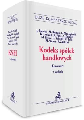 Okładka książki Kodeks spółek handlowych. Komentarz