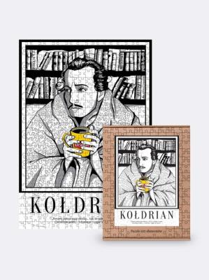 KOŁDRIAN puzzle 500 elementów. Wydawca: Nadwyraz. SmakLiter.pl Opakowanie KOŁDRIAN puzzle 500 elementów