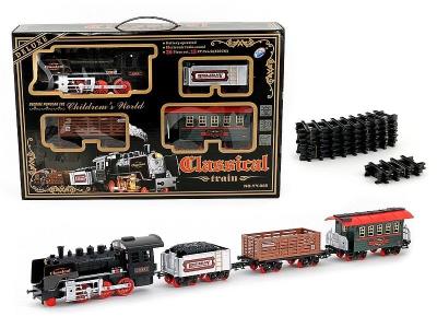 Opakowanie Kolejka na baterie dymiąca z muzyką