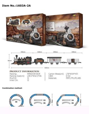 Opakowanie Kolejka na baterie światło i dźwięk 6/12
