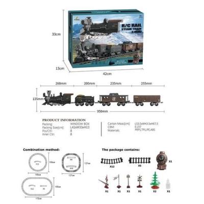Opakowanie Kolejka R/C dym,światło i dźwięk