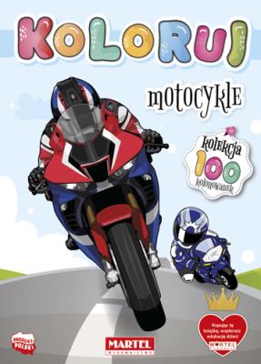 Okładka książki Kolekcja Koloruj - Motocykle