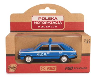 Okładka książki Kolekcja PRL-u Polonez Milicja