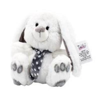 Opakowanie Kolekcja srebrna królik biały 20cm