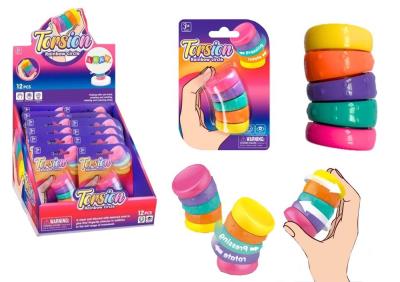 Opakowanie Kółka rotacyjne antystresowe tęczowe