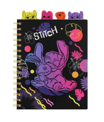 Kołobrulion A5 Disney Black Stitch 100 kartek wzór 2. Wydawca: Patio. SmakLiter.pl Opakowanie Kołobrulion A5 Disney Black Stitch 100 kartek wzór 2