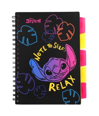 Kołobrulion B5 Disney Black Stitch wzór 1. Wydawca: Patio. SmakLiter.pl Opakowanie Kołobrulion B5 Disney Black Stitch wzór 1