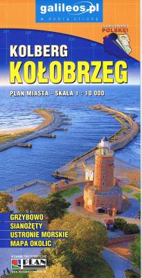 Kołobrzeg /Ustronie Morskie 1: 10 000 plan 2024. Autor: Opracowanie zbiorowe. SmakLiter.pl Okładka książki Kołobrzeg /Ustronie Morskie 1: 10 000 plan 2024