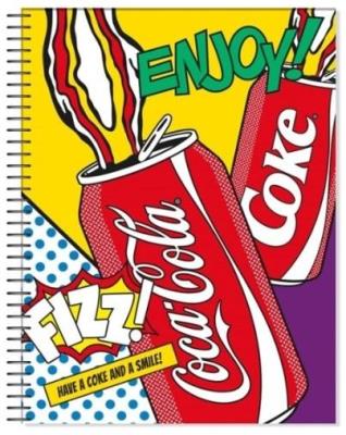 Opakowanie Kołonotatnik A4+/120K Coca-Cola kratka