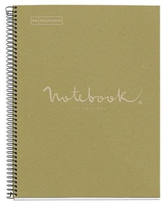 Opakowanie Kołonotatnik A4/80K kratka ekozielony