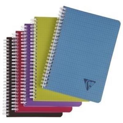 Opakowanie Kołonotatnik A5/90K kratka PP Intensive mix (5szt)