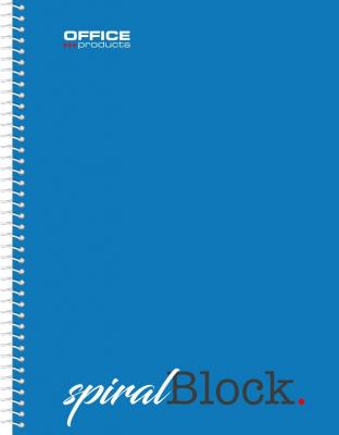 Opakowanie Kołonotatnik A5 Office Products w kratkę niebieski