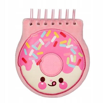 Kołonotes 80K okrągły Pączek różowy. Wydawca: incood.. SmakLiter.pl Opakowanie Kołonotes 80K okrągły Pączek różowy