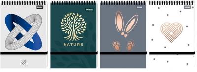 Opakowanie Kołonotes A6/96K kratka Calm (10szt)