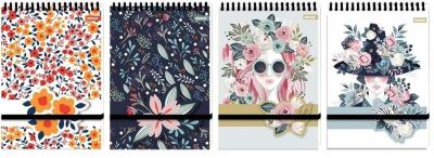 Opakowanie Kołonotes A6/96K kratka Flower (10szt)