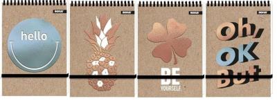 Opakowanie Kołonotes A6/96K kratka Kraft Liner Hs (10szt)