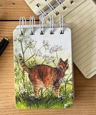 Opakowanie Kołonotes A7 SSN33 Kot na łące