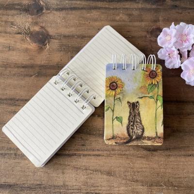 Opakowanie Kołonotes A7 SSN35 Kot i słoneczniki