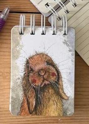 Kołonotes A7 SSN49 Króliczek. Wydawca: Alex Clark. SmakLiter.pl Opakowanie Kołonotes A7 SSN49 Króliczek