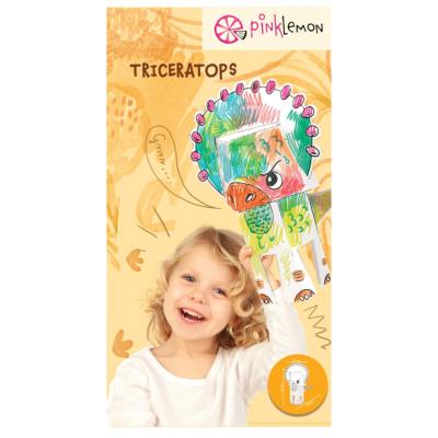 Opakowanie Kolorowanka 3D Dinozaur Triceratops