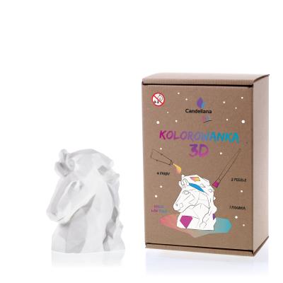 Opakowanie Kolorowanka 3D Horse Low-Poly