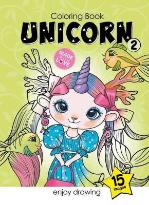 Opakowanie Kolorowanka A4 15 obrazków Jednorożce 2
