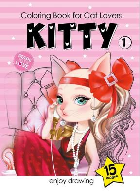 Opakowanie Kolorowanka A4 15 obrazków Kotki 1