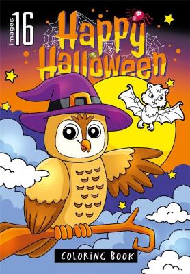 Opakowanie Kolorowanka A4 16 obrazków Happy Halloween