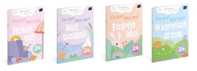 Opakowanie Kolorowanka A4/16K z naklejkami Co to? Kto to?