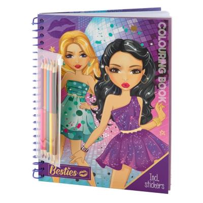 Opakowanie Kolorowanka A4 30 arkuszy 5 kredek dwustronnych